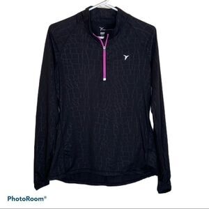 Old Navy Active 1/4 zip up mock neck top Women’s Size M